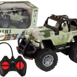 Terénní auto na dálkové ovládání R/C 1:43 maskáčové
