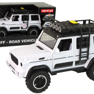 Terénní auto s efekty 1:14 bílé