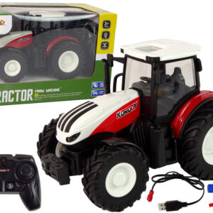 Traktor 1:24 dálkově ovládaný R/C s ovladačem farma