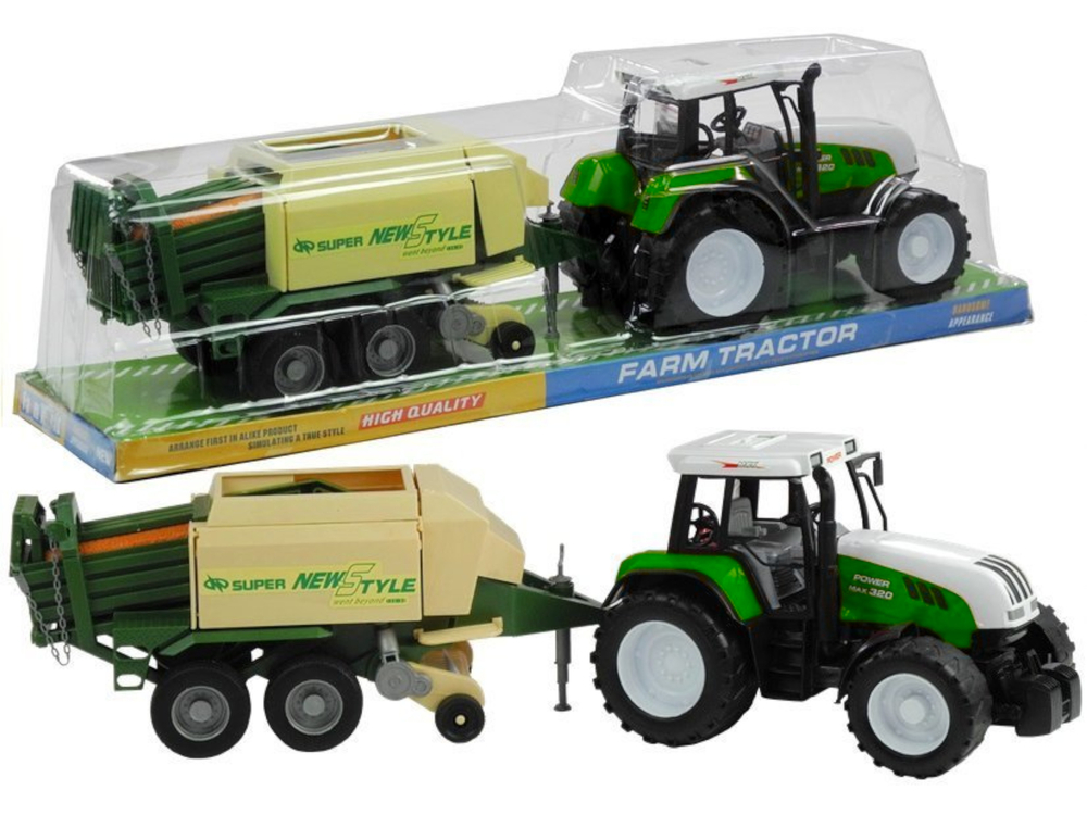 Traktor s přívěsem 65 cm