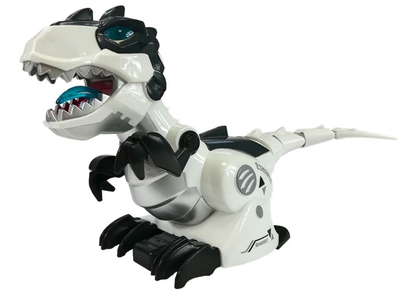 Tyrannosaurus rex na dálkové ovládání R/C bílý - Obrázek 2