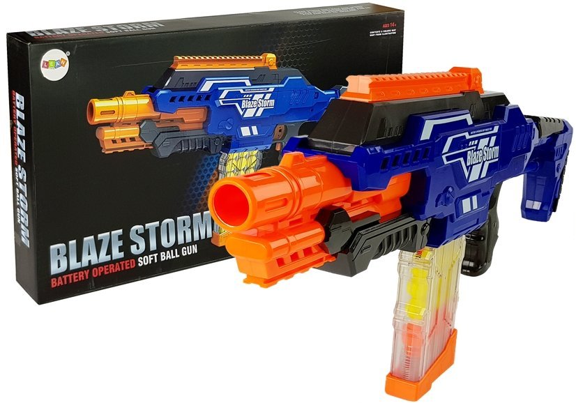 Velká pistole Blaze Storm na pěnové náboje