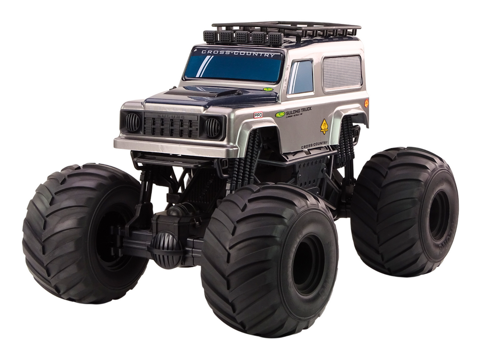 Velké terénní SUV na dálkové ovládání 2.4G RC 1:6 šedé - Obrázek 2