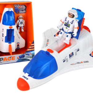 Vesmírný raketoplán s kosmonautem pro děti