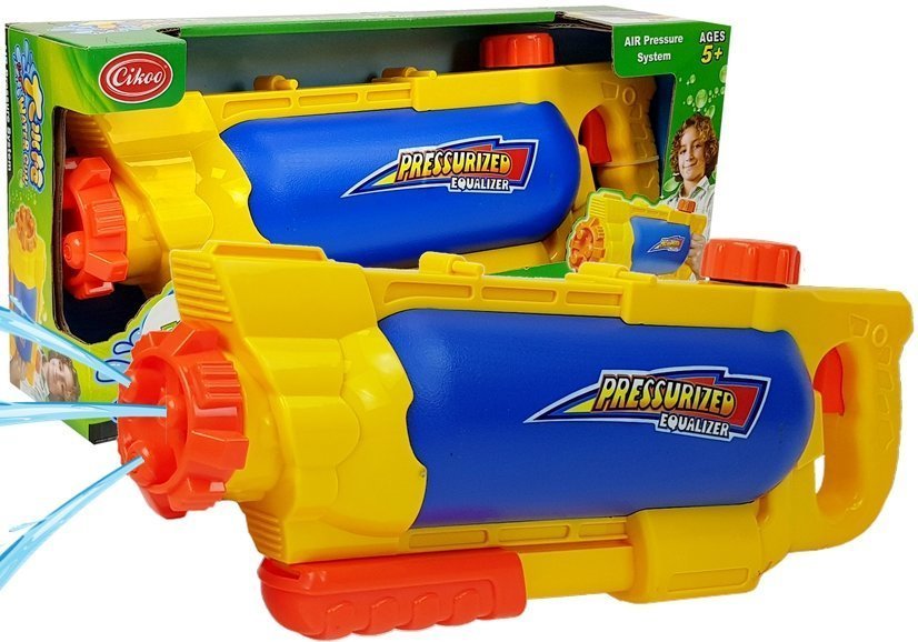Vodní pistole se zásobníkem 1450 ml žluto-modrá