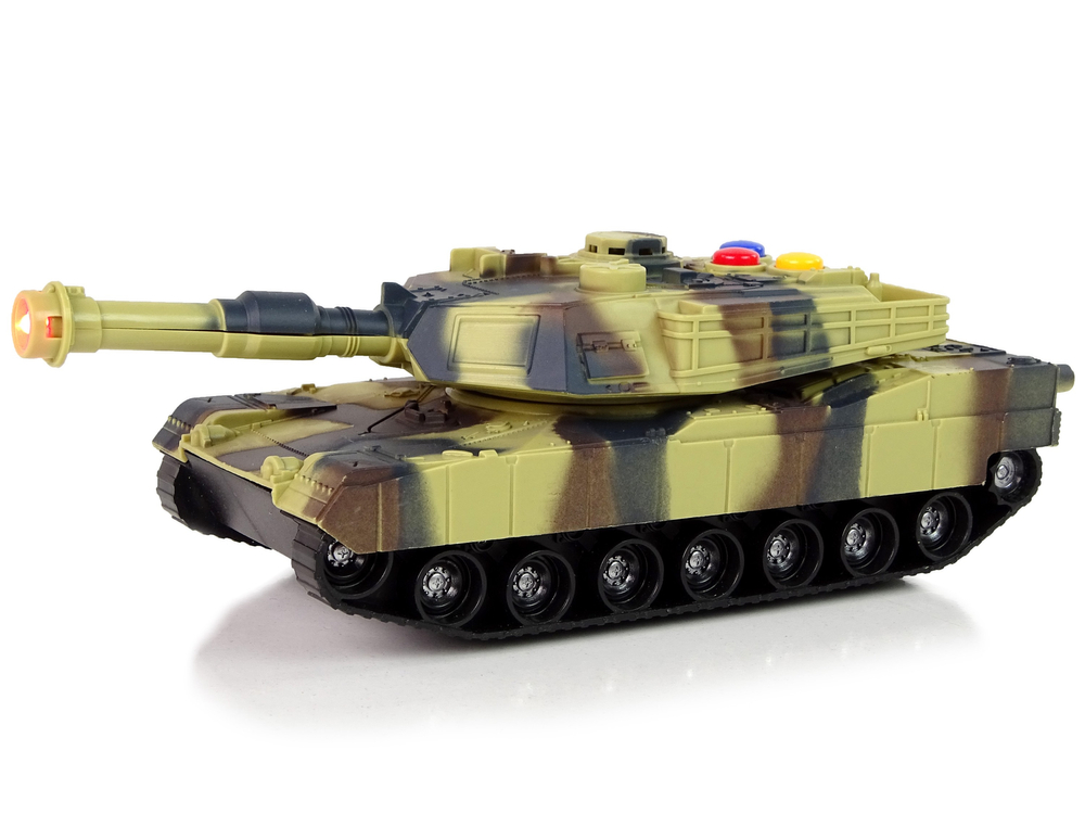 Vojenský tank 1:32 hnědý - Obrázek 2