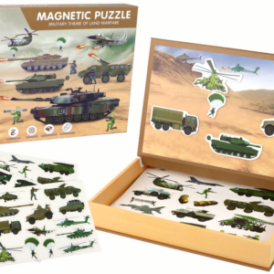 Vzdělávací magnetické puzzle