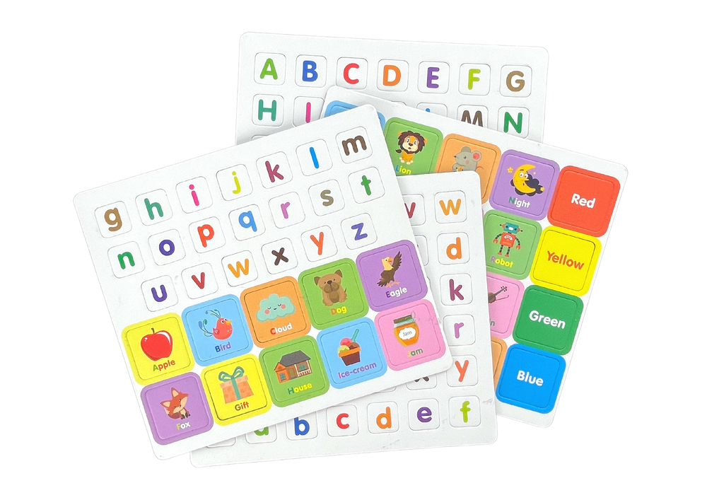 Vzdělávací magnetické puzzle v knize Anglická abeceda - Obrázek 2