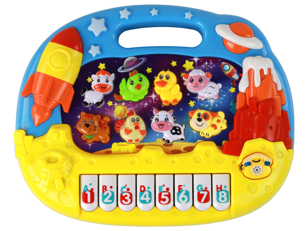 Vzdělávací piano se zvířátky v angličtině - Obrázek 2