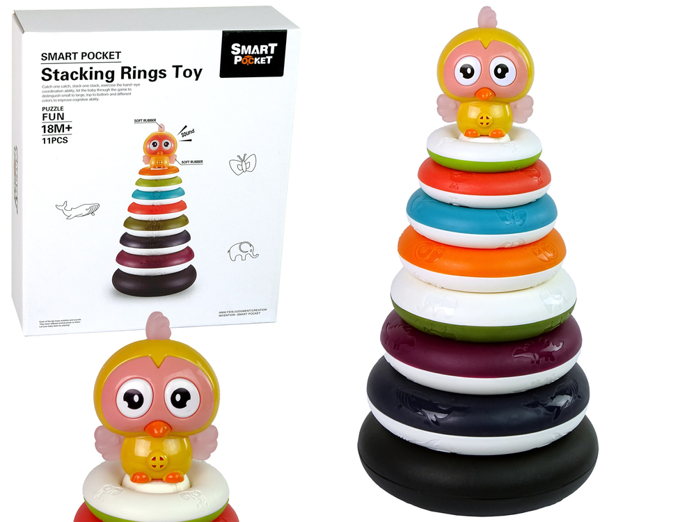 Vzdělávací pyramida s obručemi Kachní Kruhy