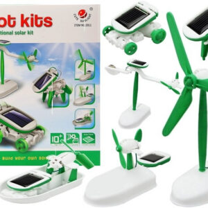 Vzdělávací solární robot Kit 6v1