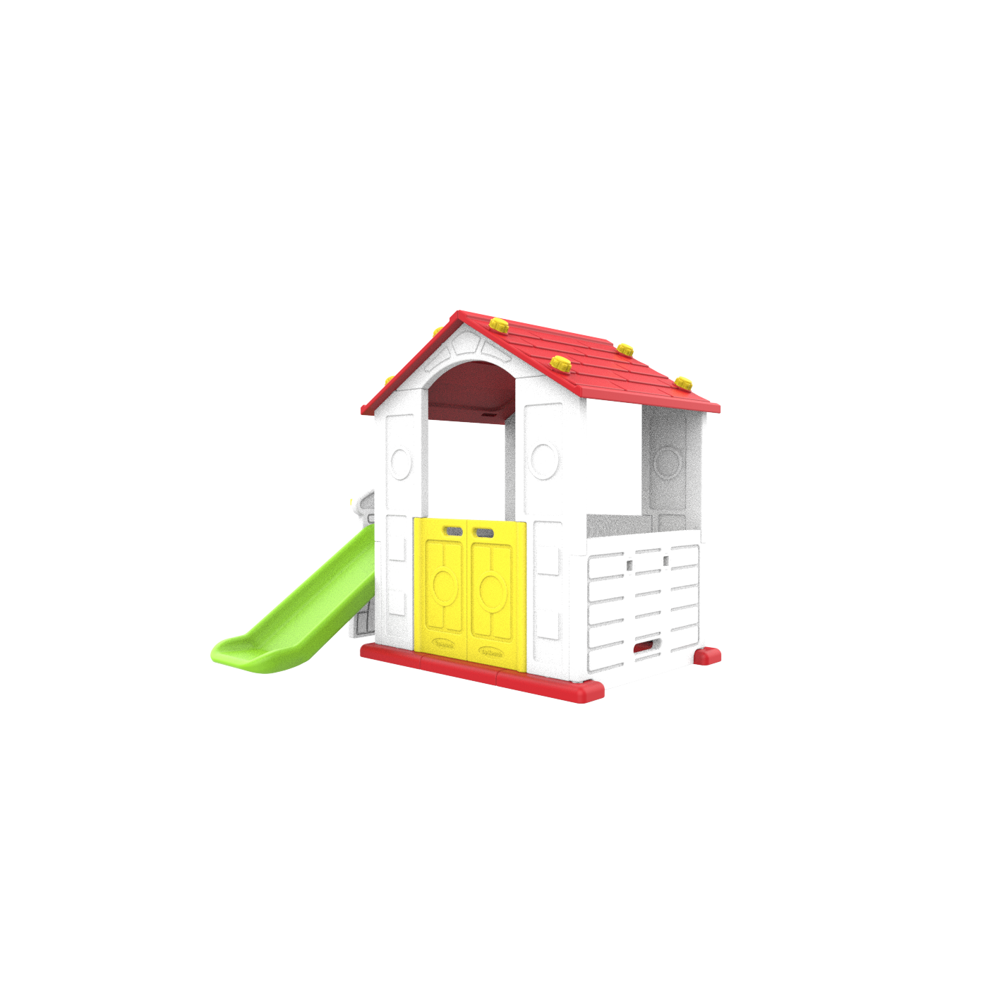 Zahradní domeček se skluzavkou 3v1