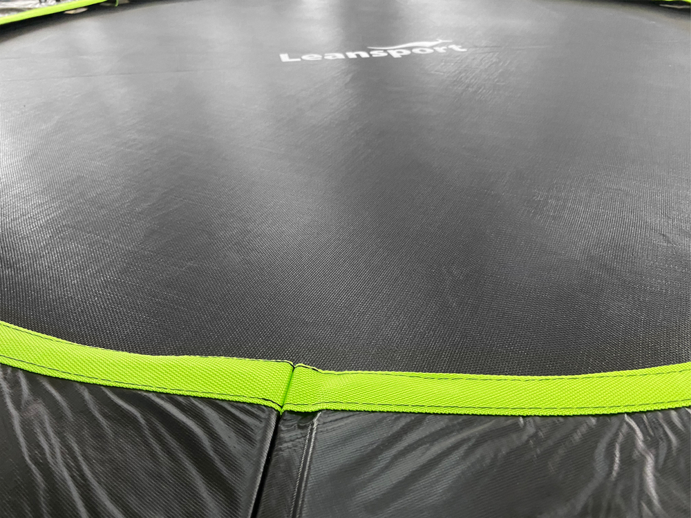 Zahradní trampolína 305 cm černo-zelená - Obrázek 2