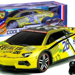 Závodní auto na dálkové ovládání Cool Wind R/C žluté