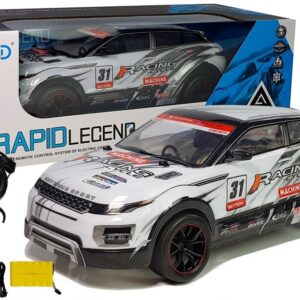 Závodní auto na dálkové ovládání Rally 1:10 bílé