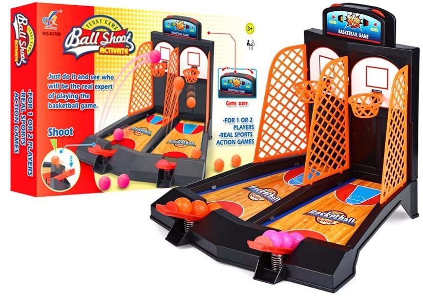 Zručnostní hra Mini Basketbal černá