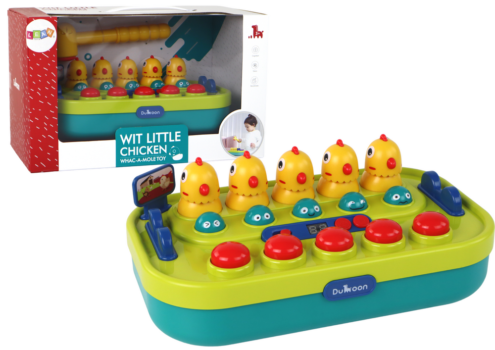 Zručnostní hra Whac-a-Mole kuřátka