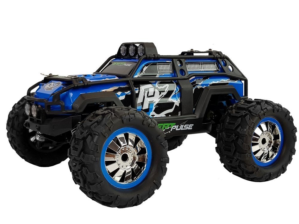 Auto na dálkové ovládání R/C 4x4 1:18 MaxRacing 35 km/h modré - Obrázek 2