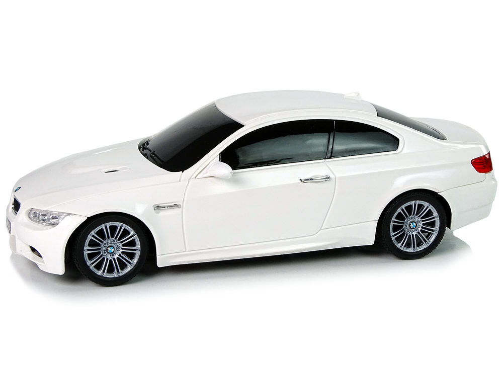 Auto na dálkové ovládání R/C BMW M3 1:18 se zvukem a světly bílé - Obrázek 2