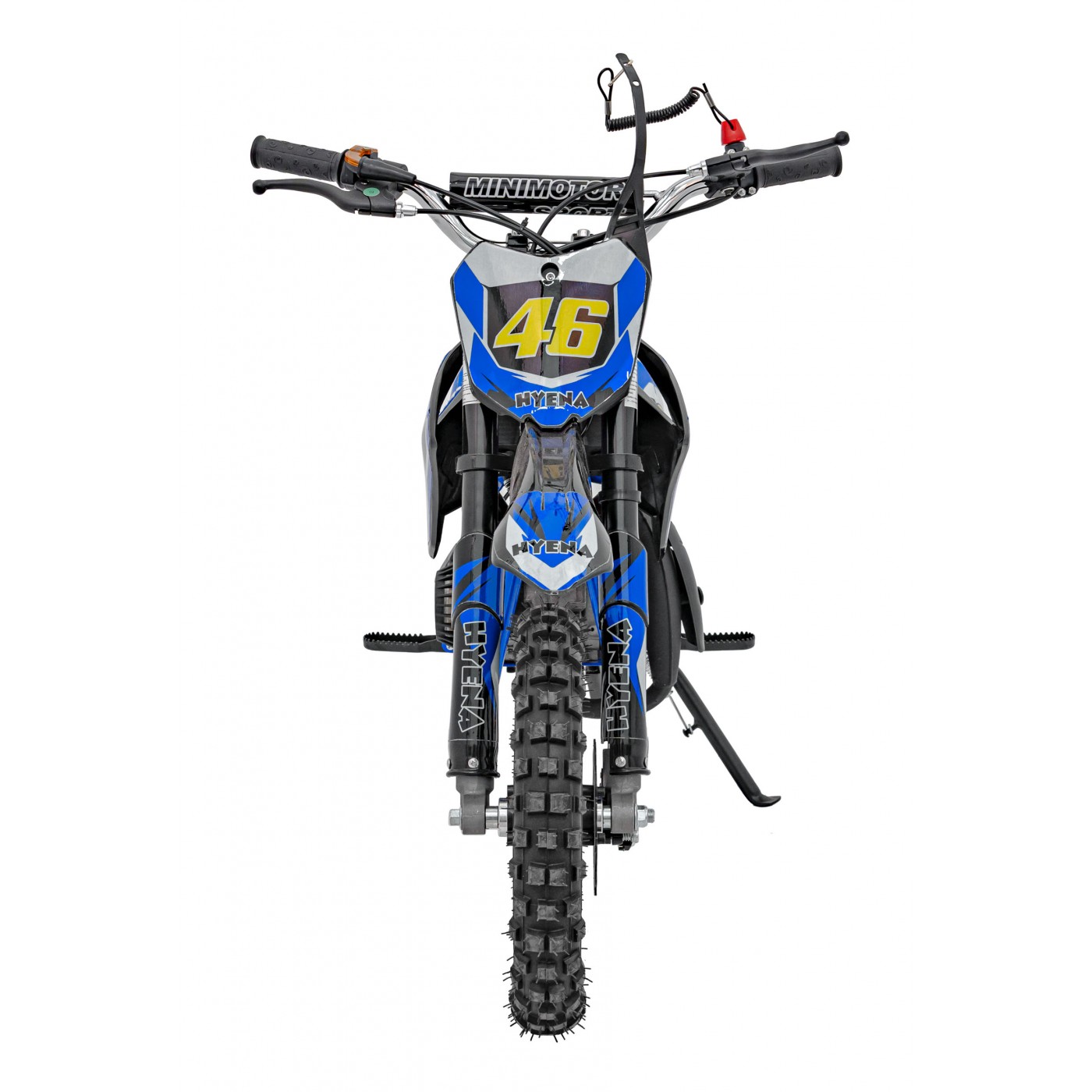 Dětská benzínová motorka RENEGADE 50R modrá - Obrázek 2