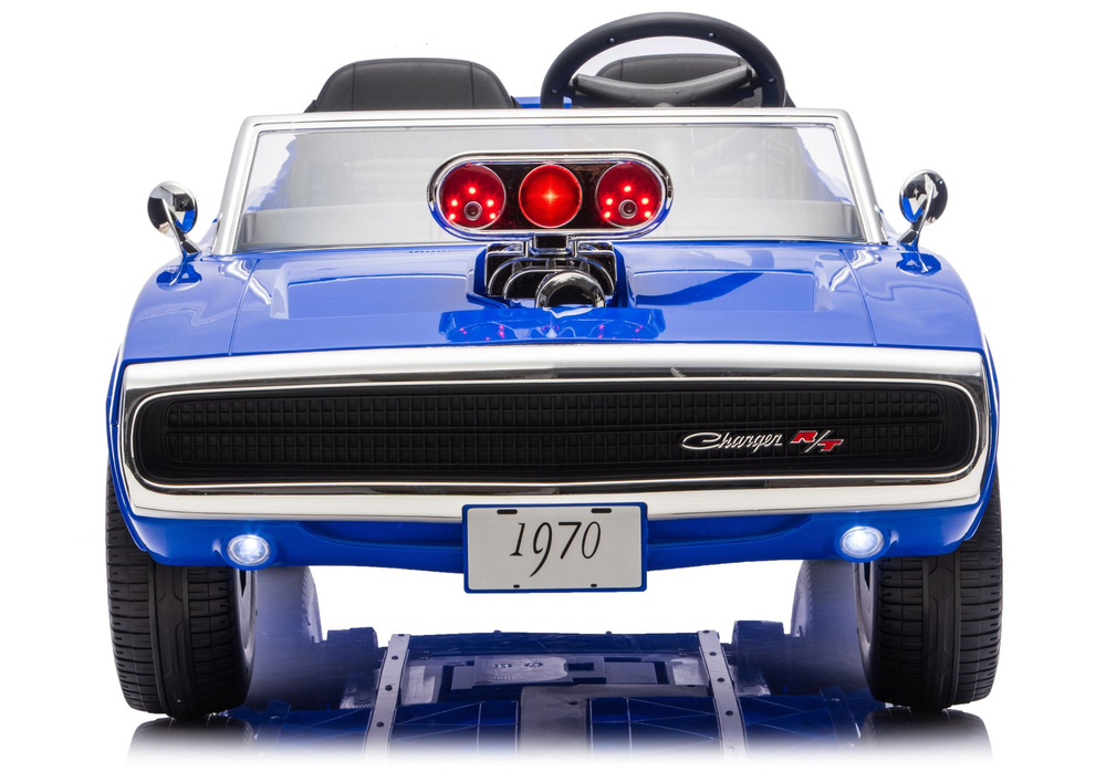 Dětské elektrické autíčko Dodge Charger R/T 24V 2x200W modré - Obrázek 2