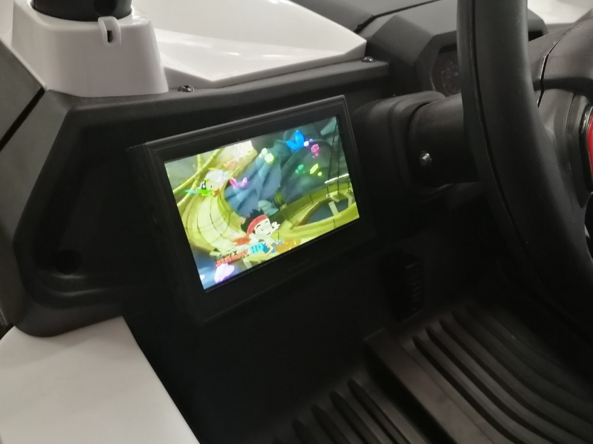 Dětské elektrické auto Buggy SuperStar 4x4 MP4 bílé - Obrázek 2