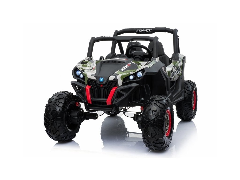 Dětské elektrické auto Buggy SuperStar 4x4 lakované maskáčové