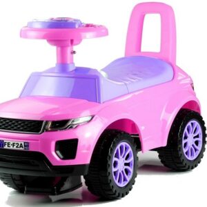 Dětské odrážedlo range rover růžové