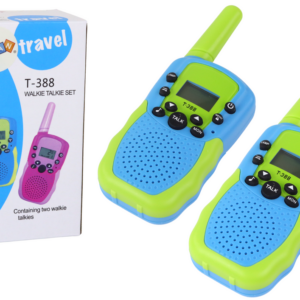 Dětské vysílačky Walkie Talkie modrozelené