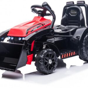 Dětský elektrický traktor G320 s radlicí červený