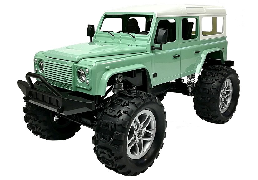 Double E Double E Auto na dálkové ovládání Land Rover 4x4 R/C 1:14 zelené - Obrázek 2