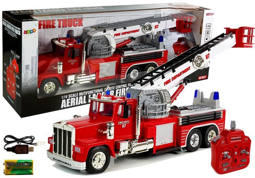 Hasičské auto na dálkové ovládání R/C 1:18