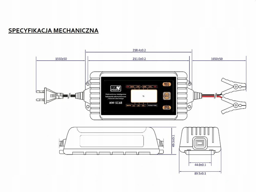 Inteligentní nabíječka gelových a olověných baterií 12V / 24V - Obrázek 2