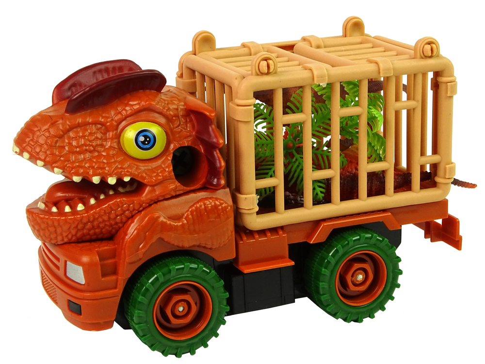 Konstrukční autíčko dinosaur oranžové - Obrázek 2