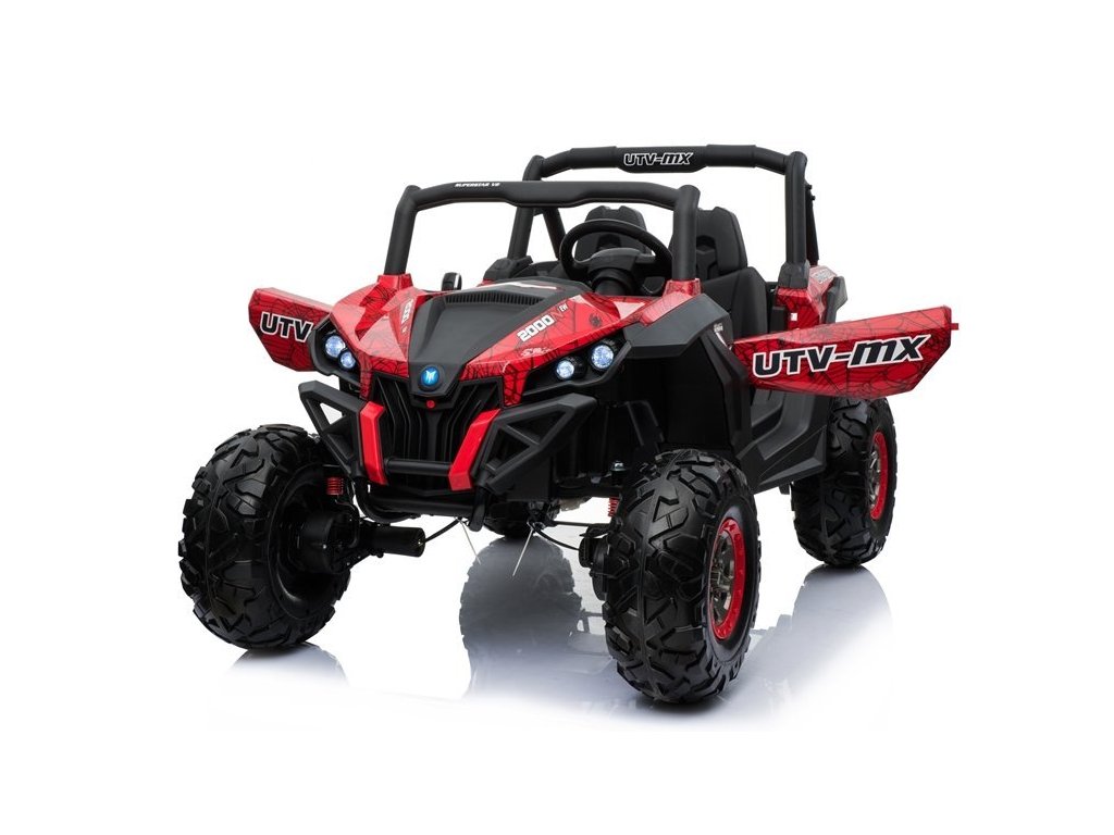 Mamido Elektrické autíčko Buggy SuperStar 4x4 lakované červené - Obrázek 2
