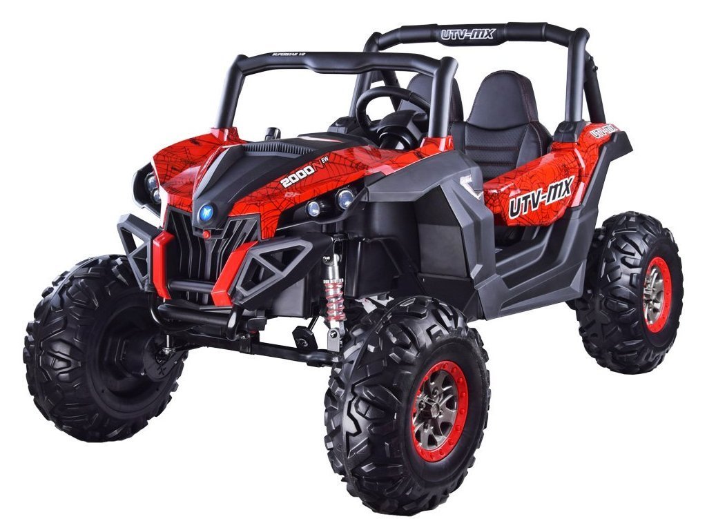 Mamido Elektrické autíčko Buggy SuperStar 4x4 lakované červené