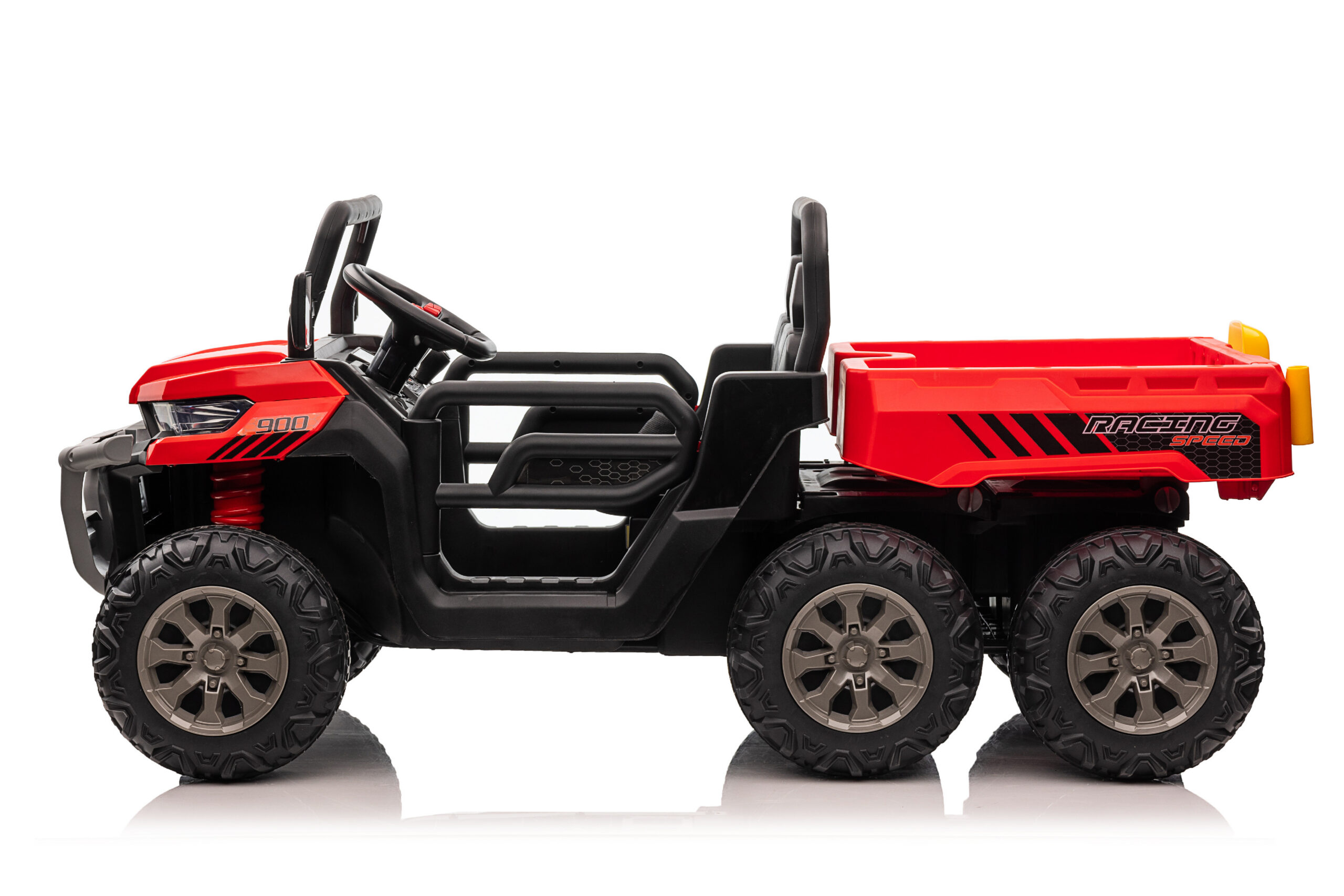 Mamido Elektrické autíčko Farmer Truck 24V 4x200W červené - Obrázek 2