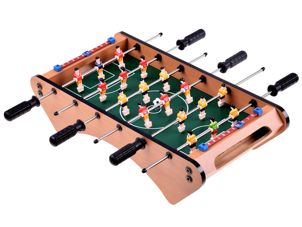 Mini fotbálek na dřevěném stole - Obrázek 2