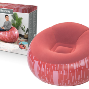 Nafukovací křeslo Bestway 75052 červené