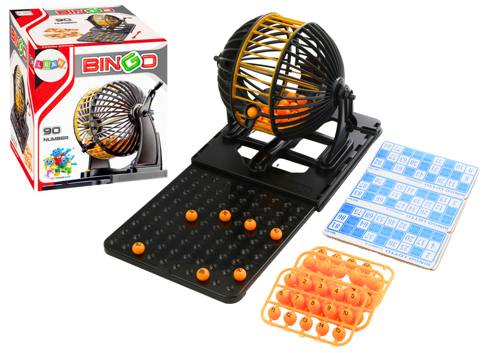 Rodinná hra Bingo Lotto losovací stroj