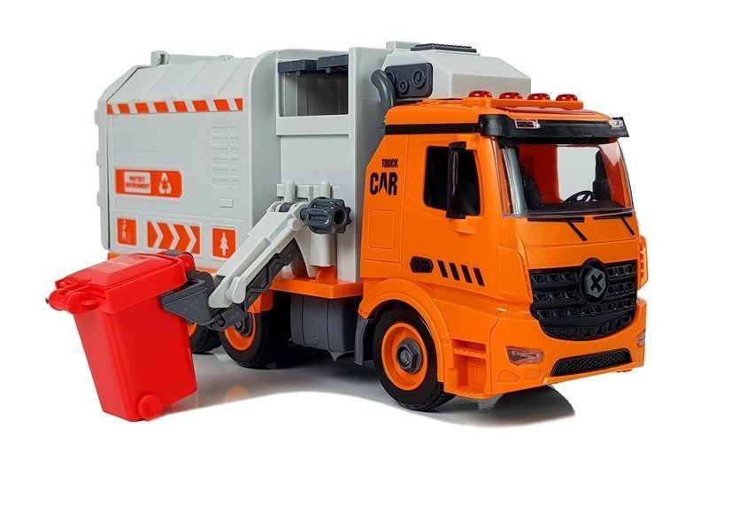 Sada na třídění odpadu s DIY popelářským autíčkem - Obrázek 2