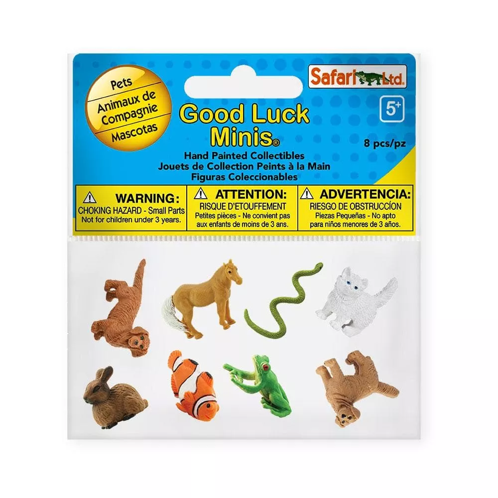 Safari Ltd. Safari Ltd. Domácí mazlíčci - Good Luck Minis Funpack