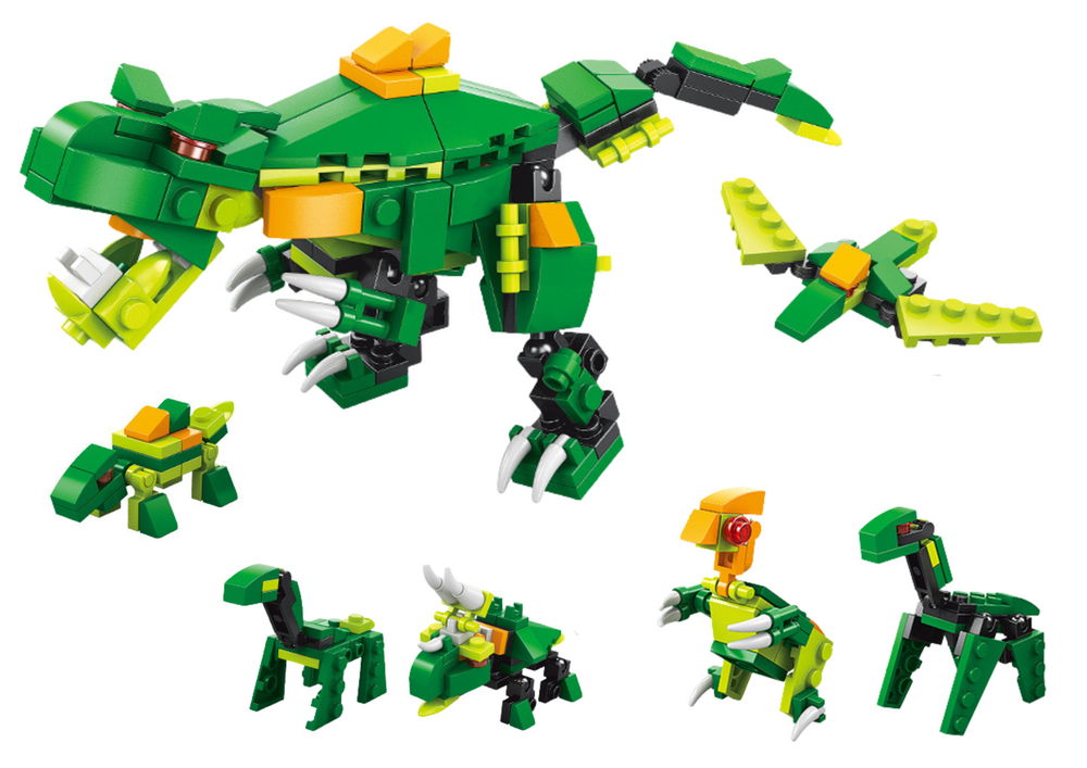 Stavebnice dinosaurus 6v1 - Obrázek 2