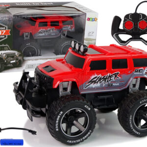 Terénní auto na dálkové ovládání R/C Cross Country červené