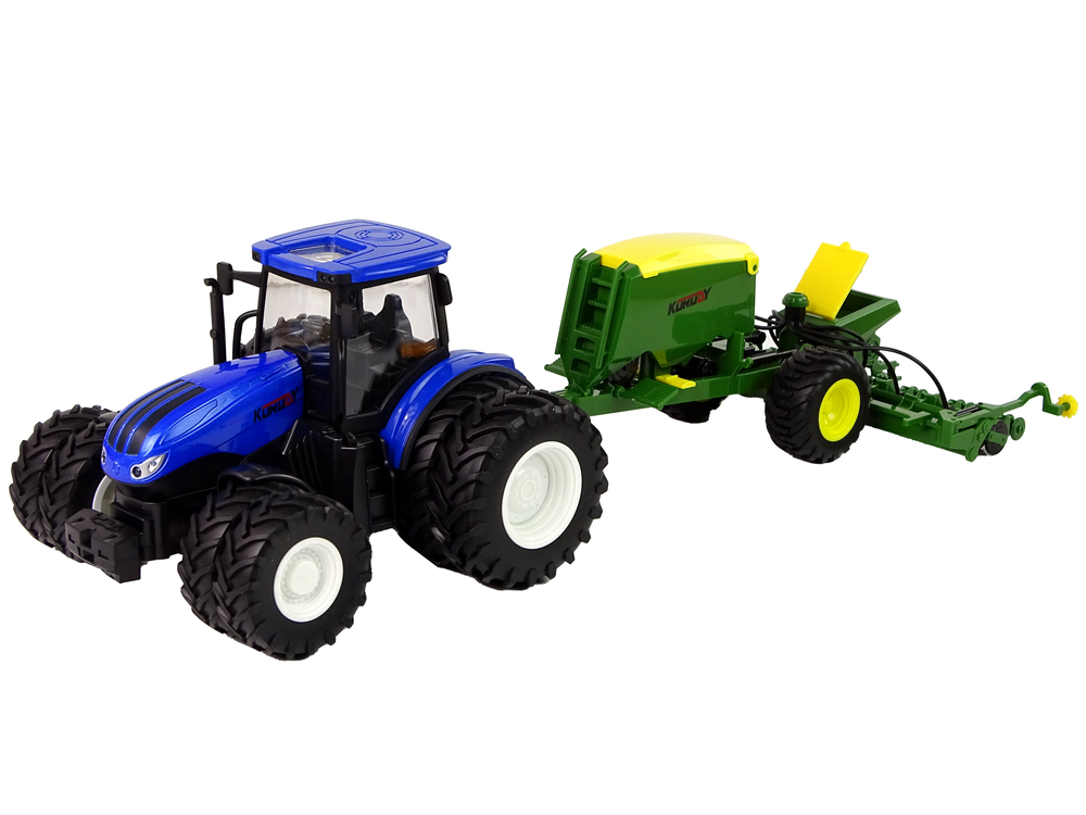 Traktor s příslušenstvím na dálkové ovládání 1:24 - Obrázek 2