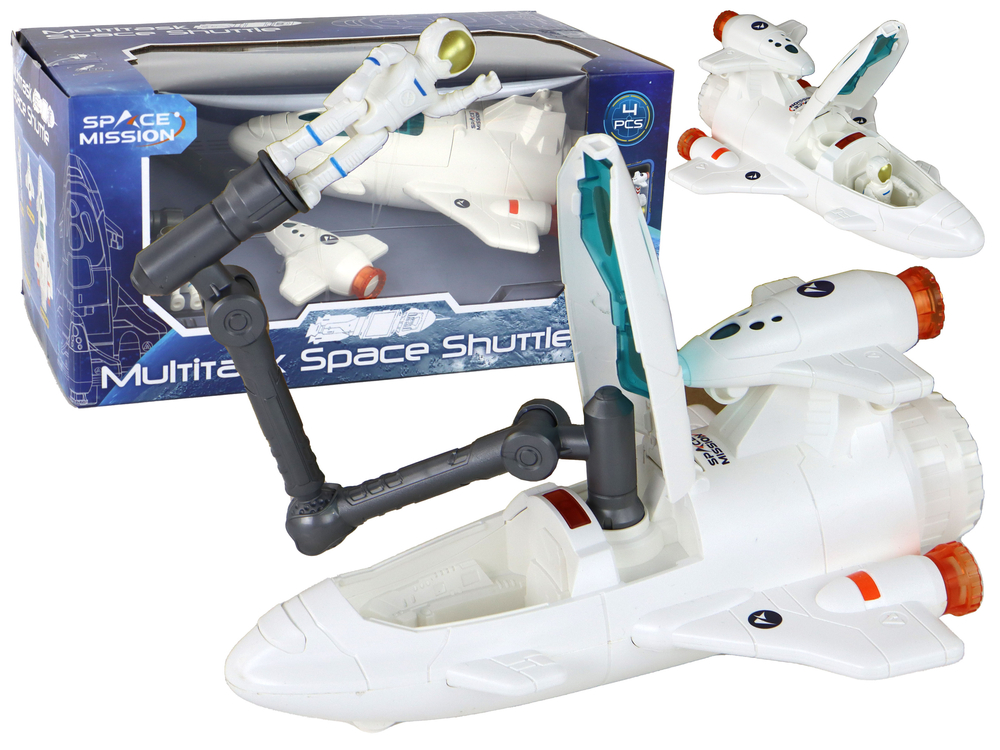 Vesmírná raketa Space mission s doplňky