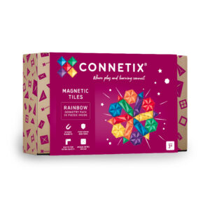Connetix Connetix Tiles - Magnetická Stavebnice Duhová Geometry 30 ks
