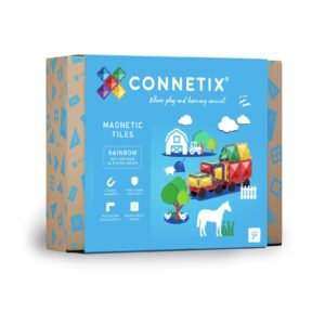 Connetix Connetix Tiles - Magnetická Stavebnice Duhová Motion 24 ks