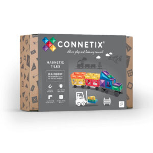Connetix Connetix Tiles - Magnetická Stavebnice Duhová Vozidla 50 ks