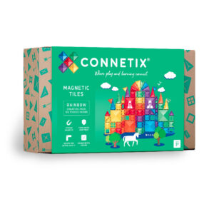 Connetix Connetix Tiles - Magnetická Stavebnice Duhová XL 102 ks